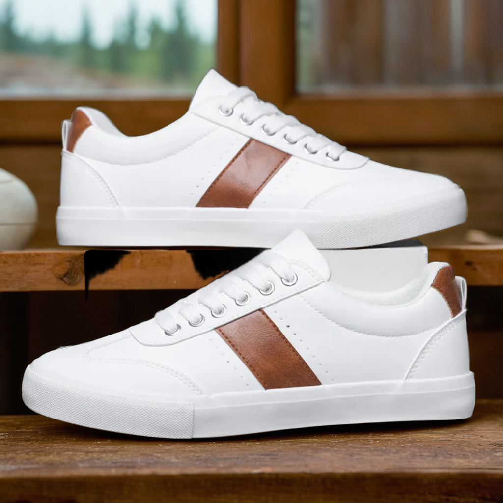 Stride Sophisticated Comfort | Leather Sneakers