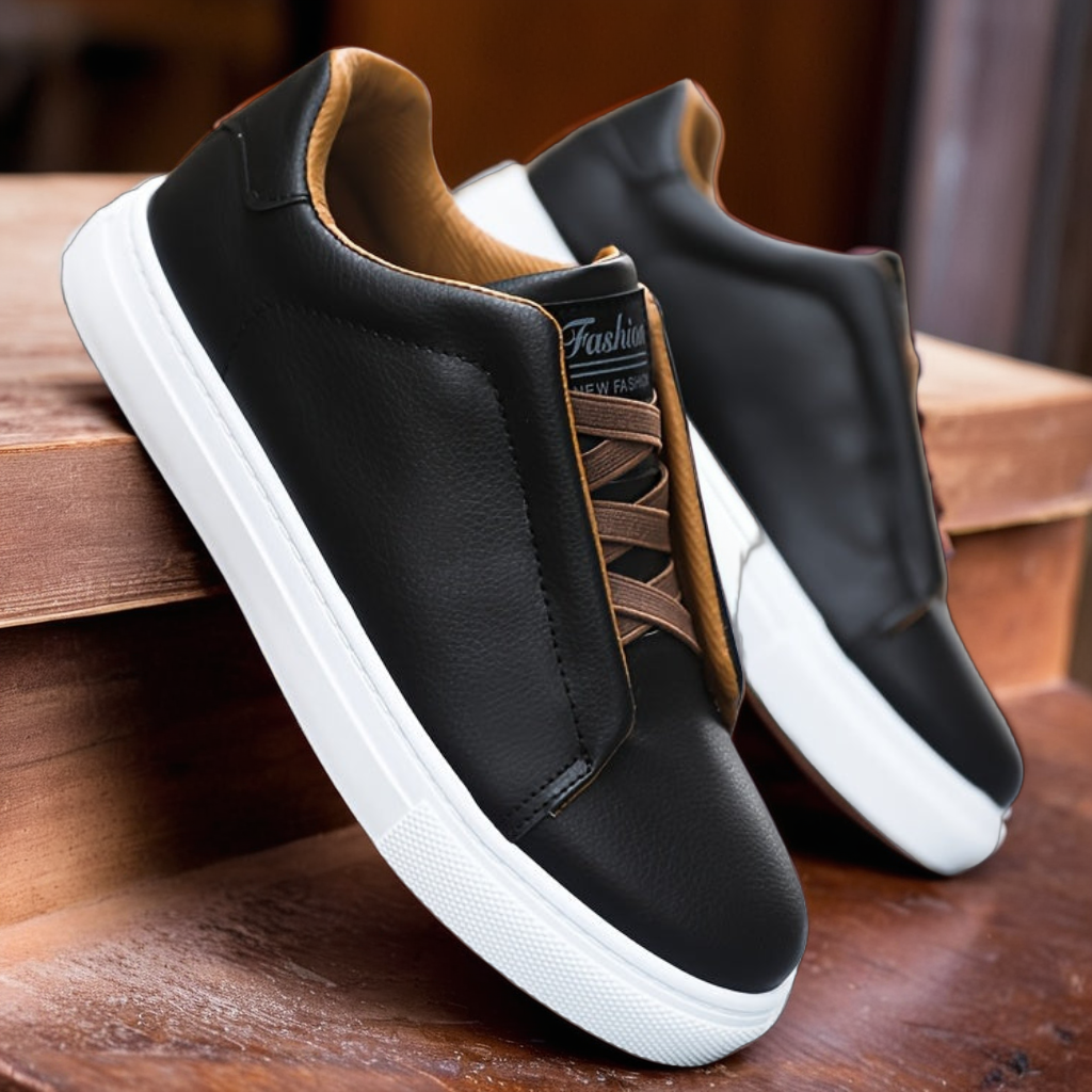 David's Timeless Sneakers | Soft Leather Comfort