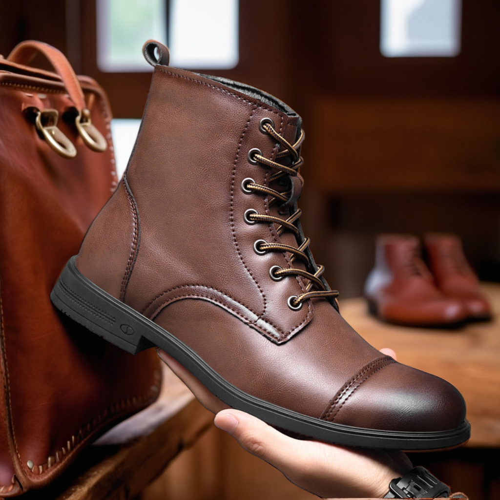 Horizon’s Premium Comfort | Genuine Leather Boots