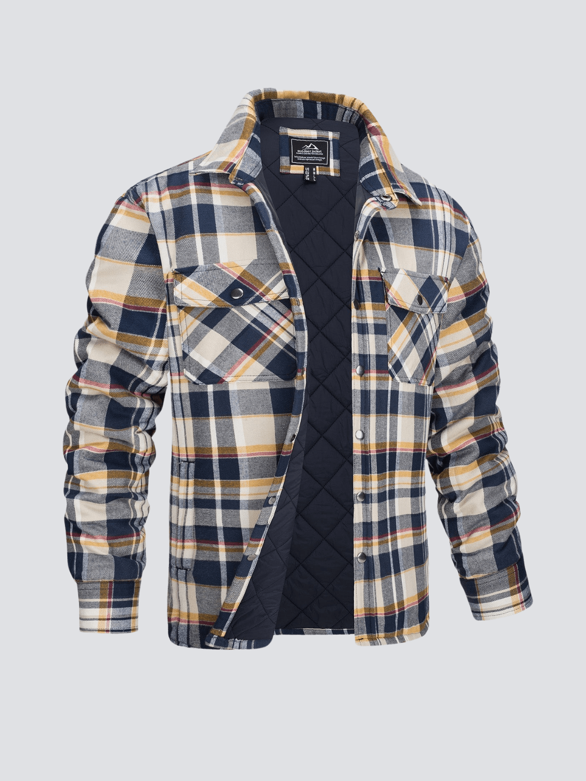 Louis™ - Super Warm Checkered Flannel Jacket