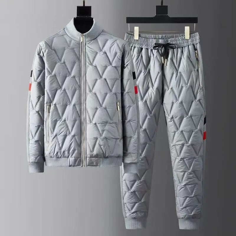 Samuel™ - Stylish Quilted Puffer Two-Piece Down Jacket and Pant Set