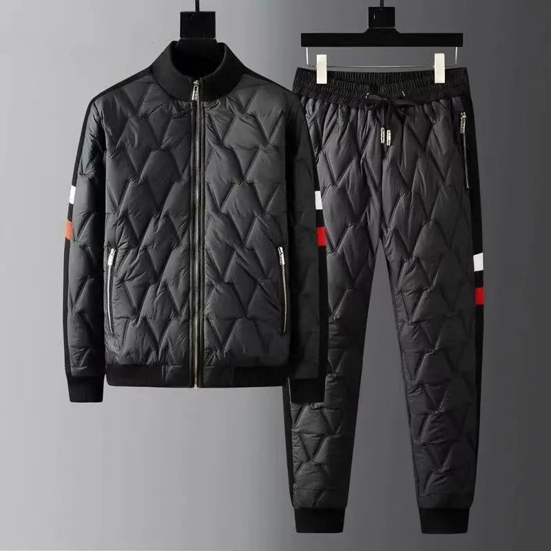 Samuel™ - Stylish Quilted Puffer Two-Piece Down Jacket and Pant Set