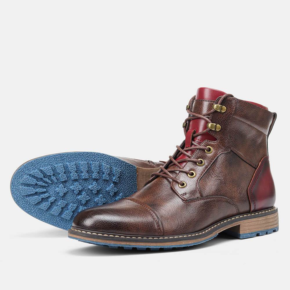 Bjarni - Handmade Premium Quality Leather Oxford Boots