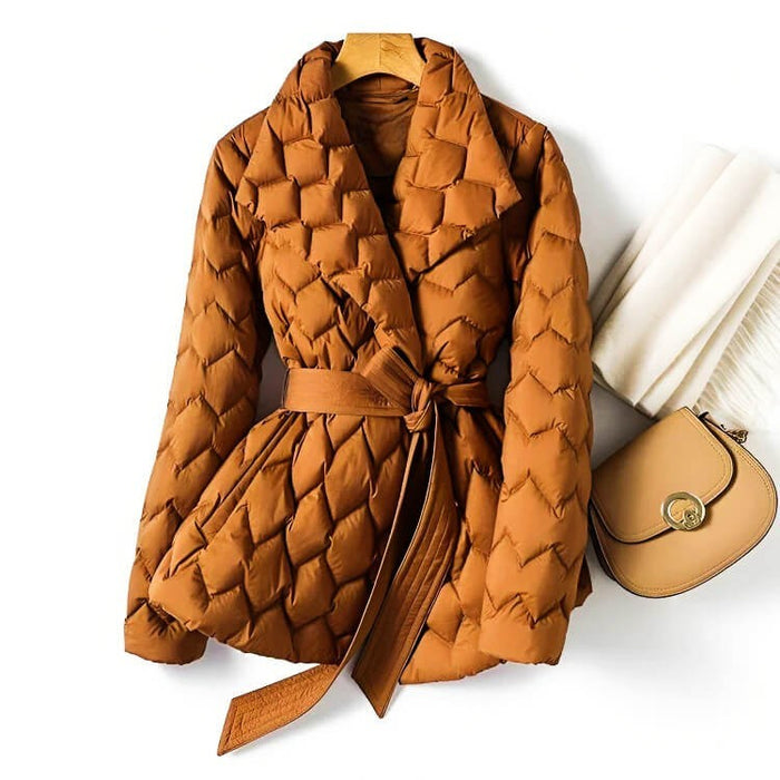 Avery™ - Stylish Quilted Down Coat