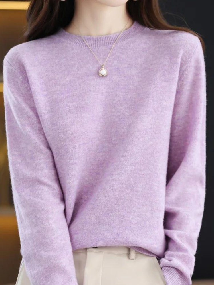 Addison™ - Stylish Long Sleeve Knitted Sweater