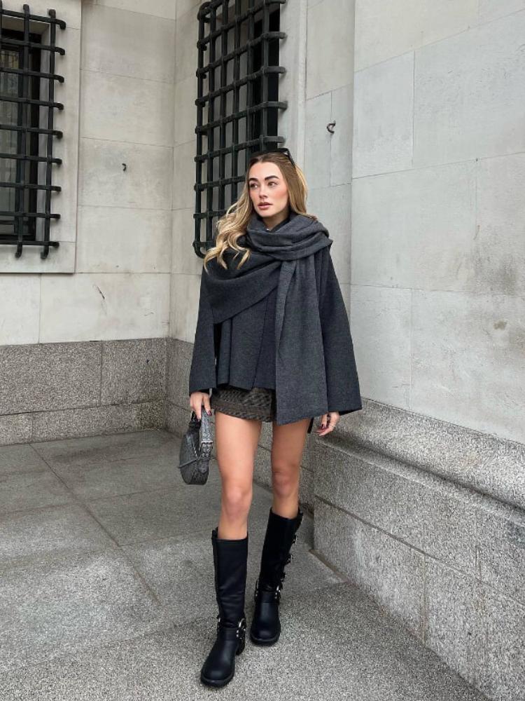 Amelia™ - Stylish Luxury Cape Coat