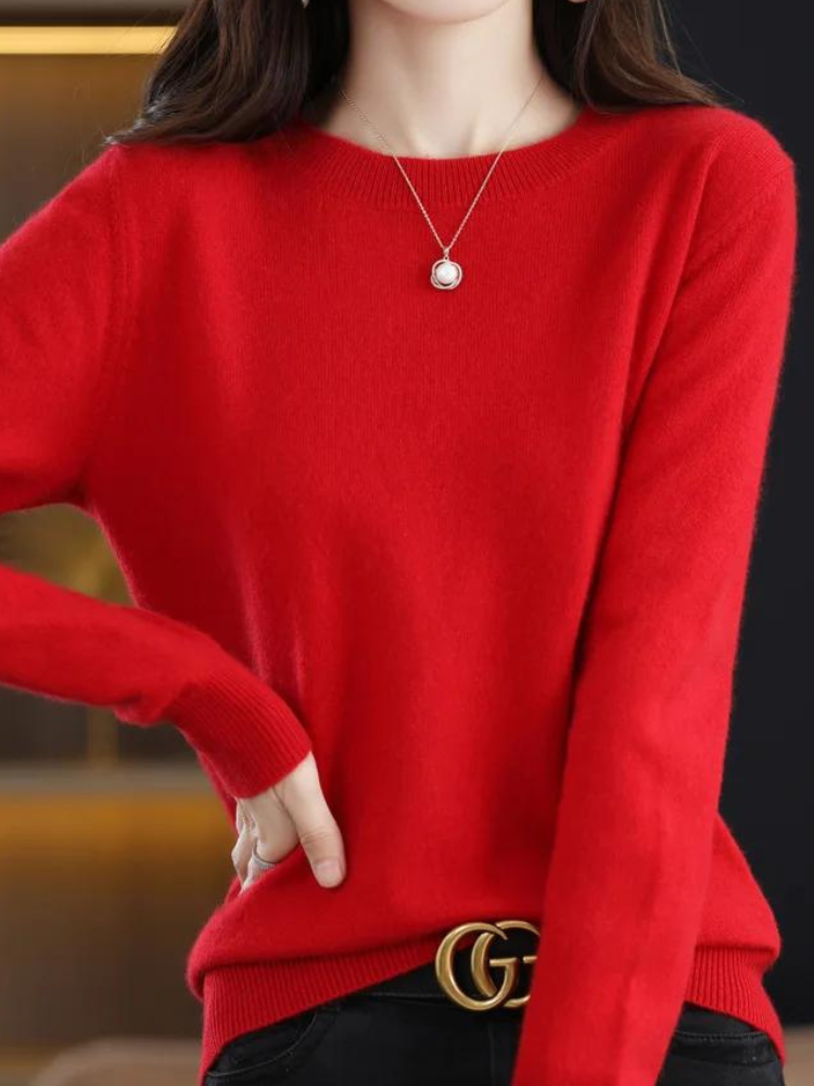 Addison™ - Stylish Long Sleeve Knitted Sweater