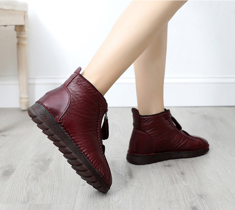 Rosie™ -  Soft Vegan Leather Winter Warm Boots